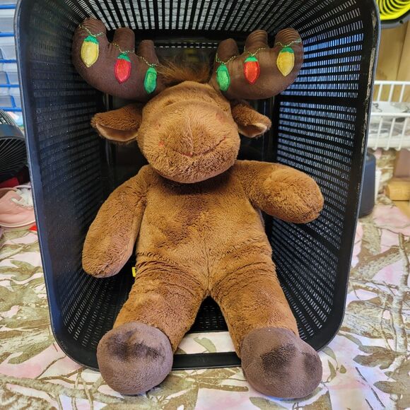 Build A Bear BAB Hal The Christmas Moose - Picture 1 of 7